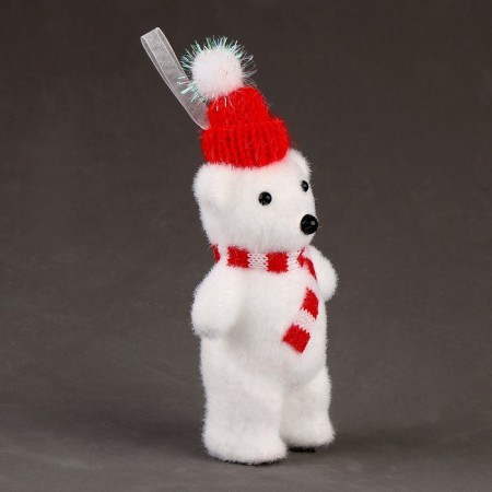 A toy of foam "Bear in a hat", 16 cm-1