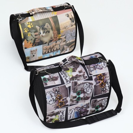 Bag - Animal Carriage, 31 x 20.5 x 23 cm, Mix of Flower-10
