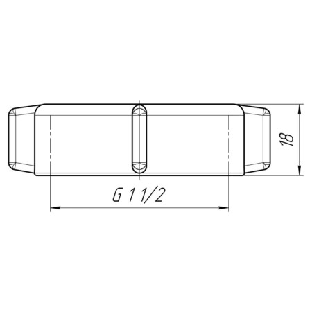Grocery nut "Ani Plast" M440, 1 1/2 "x 40 mm-7