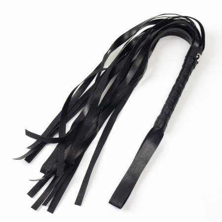 Erotic bdsm set of oka-hpki, with white lace, black, eco-leather, 9 items-17