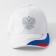 Cap "coat of arms", white color, rr 56