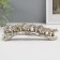 Souvenir Polystone Straza "Seven Elephants on the Bosk" 6.5x22x4.5 cm
