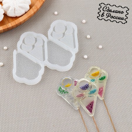 Silicone Mold for candy and chocolate "Ice cream"