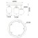 Ceiling chandelier Arte Lamp Freddie A2231PL-5PB, E14, 5x40 W, 47x47x30 cm, copper