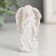 Souvenir Polystone "Angel -girl in a pink wreath - Gratitude" MIX 3.8x6x3 cm