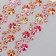 Decorative self -adhesive tape from rhinestones. The length of each 270 mm, width 16 mm.