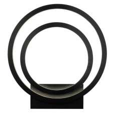 Ladder laid LED Planetary 2XLED 18W, size 30x5.5x30 cm, black color
