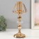 Climber Metal "Flavia" gold d = 4.5cm 13x13x33 cm