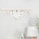 Nast-layer decor, 15.2 x 45.5 cm, white