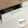 Furniture bracket RS1402, M/O = 256, Satin gold color