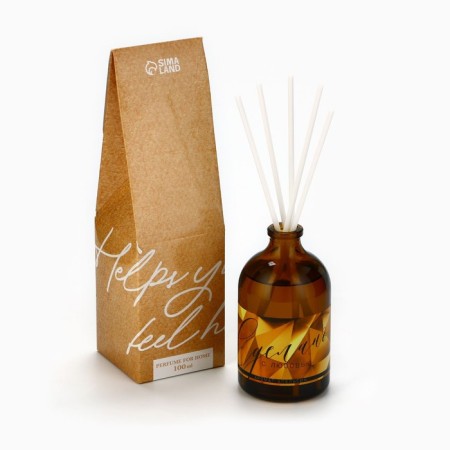 The aromatic diffuser is “made with love”, the aroma of orange, 100 ml.-1