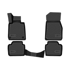 Коврики 3D в салон для BMW 3 Series (VI, VIr) F30, 2011-2020, 4 шт.