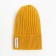 Children's hat, mustard color, size 46-50