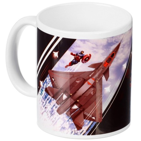 Sublimation mug, 350 ml "February 23", Avengers-1