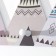 Decorative Wood "Wigwams" 50x4.5x19 cm hooks