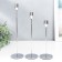 Climbing Classic Classic Set 3 pcs silver height 22; 28; 32 cm 32x8x8 cm