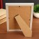 Photo frame plastic 15x20 cm "White with Kant" 23x18x1.4 cm