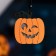 LED suspension "Jack Lantern" 8 × 5.5 × 5 cm, plastic, batteries LR1130x3, glow warm white