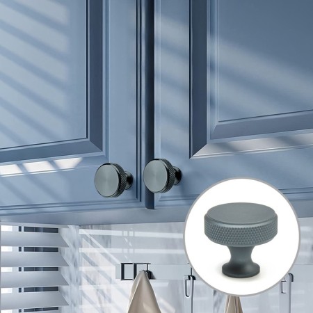 Handle button Cappio PK323, D = 30 mm, color graphite