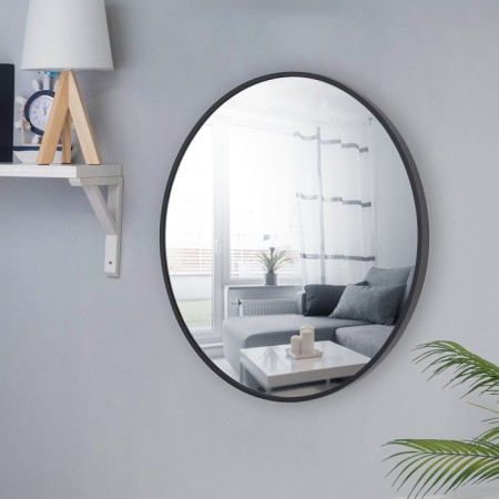 Mirror "Black matte", wall, 60 × 3 cm