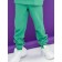 Baby trousers, height 140 cm, green color