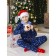 Pajamas: T -shirt, trousers, height 134 cm, multicolor color