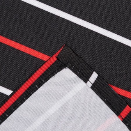 Apron Ethel "strip" 70 x66 cm, 100% p/e-2