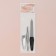 Manicure set, 3 objects, black color/silver
