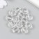 Beads for creativity plastic "Balls with faces - crystal" D = 1.3 set 20 g