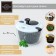 Centrifuge for drying greens Magistro Vegan Pro, 5 l, plastic, black/white color