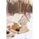 DIY wooden feeder for birds "Tiger", 15.5 × 15 × 18.5 cm, Greengo
