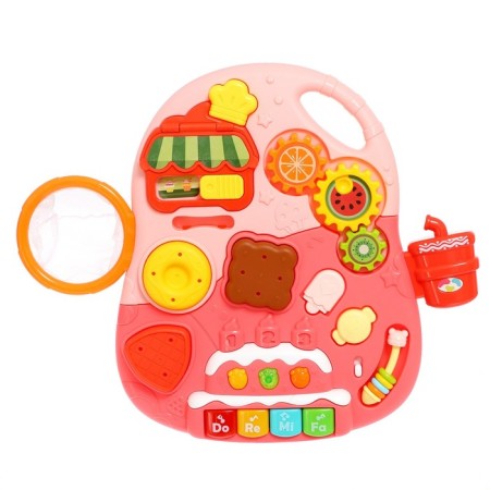 4 in 1 tablet table, sound, pink color-11