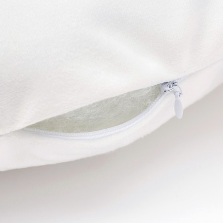 Pillow "Ethel" Bunny white 48x38cm, velor, 100% p/e-2
