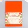 Tight felt "red orange" 1 mm (set of 10 sheets) A4 format format
