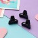 Hair crab "Ariella" (set of 6 pcs) Figure, 2.5 cm, black