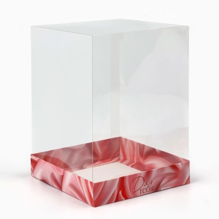 Box for confectionery "silk", 15 x 15 x 20 cm-1