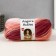 Yarn "Angora Active" 20% wool, 80% acrylic 500m/100g (846 Persik-Roz-Bordo)