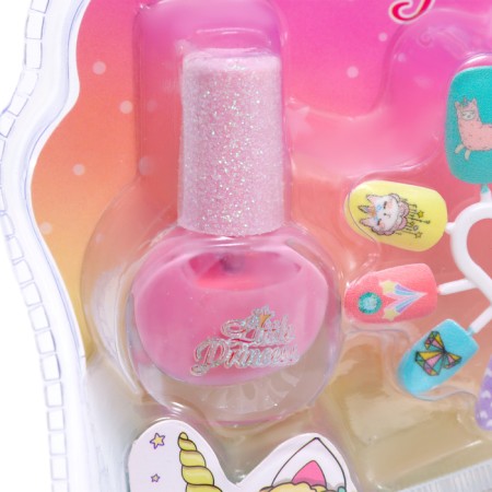 A set of cosmetics for the girl "Little Princess", with false nails-4