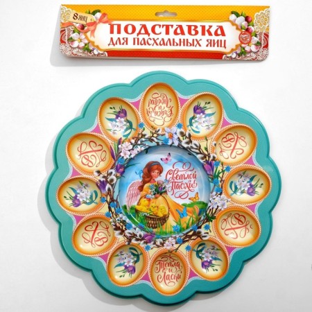 Easter stand "Angel with chickens", for 12 eggs and cake-5