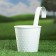 Kashpo hung "Bucket Linda" white, 12x10x13cm