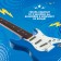 Musical toy "Guitar Roker", sound effects, blue color