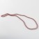 Glass beads, set 140 pcs., Size 1 pc. - 6 mm, pink color