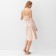 Women's dress mini minku: casual collection color Persik, river 42