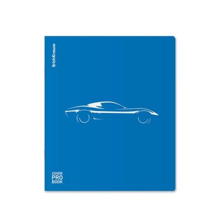 Notebook of 48 sheets in the Erichkrause CoverProbook Mirage, with a plastic cover, blue,-3