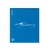 Notebook of 48 sheets in the Erichkrause CoverProbook Mirage, with a plastic cover, blue,