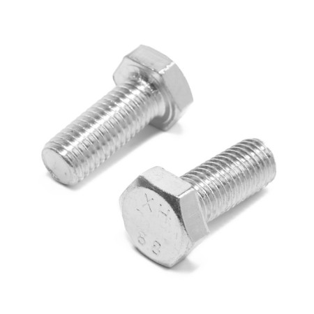 Bolt of the tundra krep, with a hexagonal head, galvanized, Din933, M12x30 mm, 1 kg
