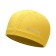 ATEMI Pu 14 swimming cap, fabric with polyurethane coating, yellow