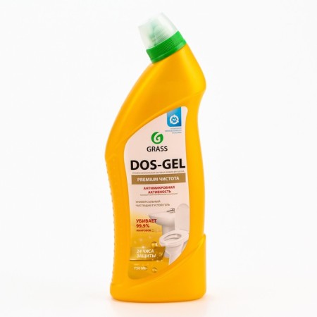 DOS GEL PREMIUM Gel, for toilet and bath, 750 ml