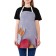 Apron kitchen with a photo print "Painted eggs with ears", adjustable, size OS