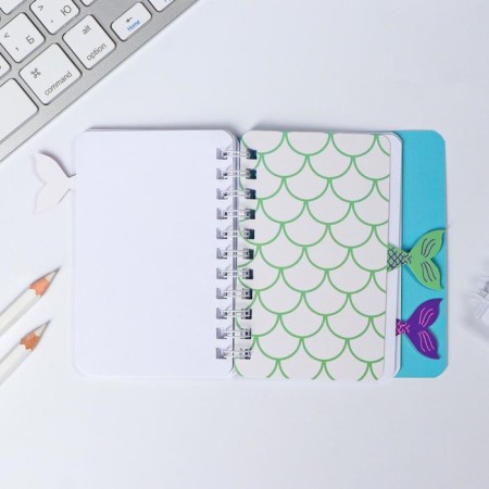 Notepad with dividers "Mermaid", A7, 40 liters-3